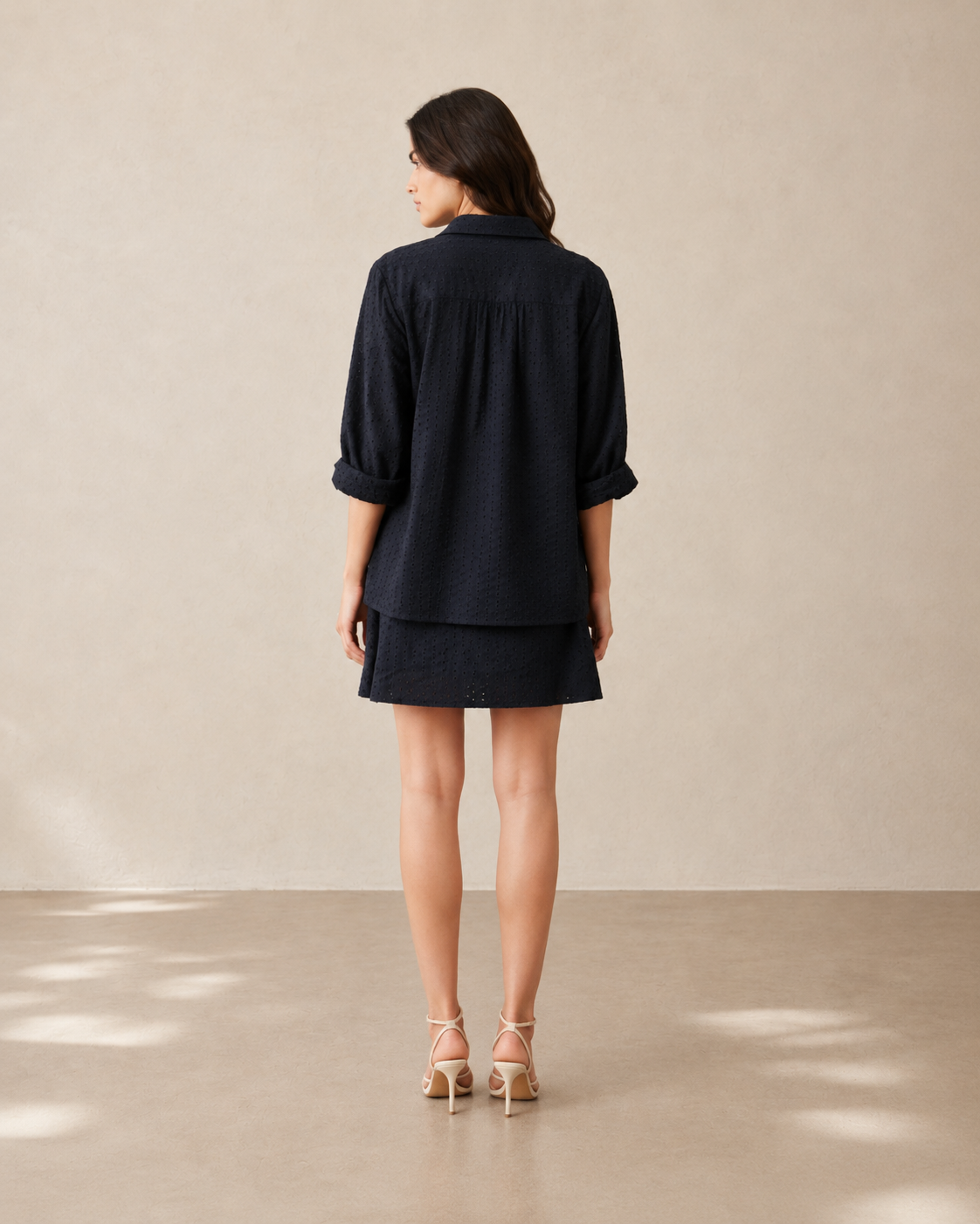 Dark Shirt Dress