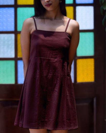 Wood Shirt Dress