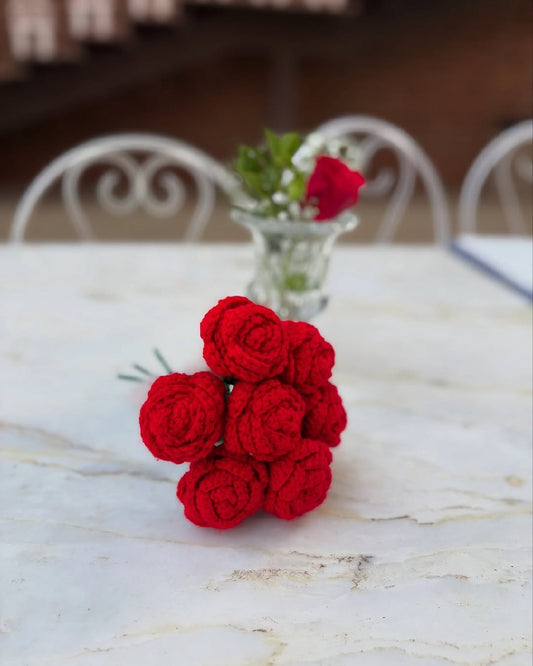 Crochet Rose Flower